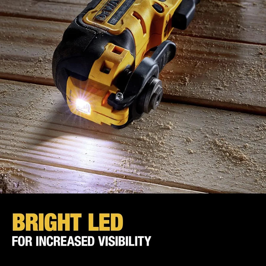 DEWALT XTREME 12V MAX Brushless Cordless Oscillating Tool with Blades and Adaptor, Bare Tool Only 