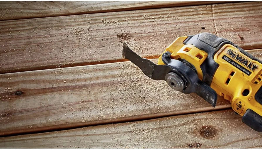 DEWALT XTREME 12V MAX Brushless Cordless Oscillating Tool with Blades and Adaptor, Bare Tool Only 